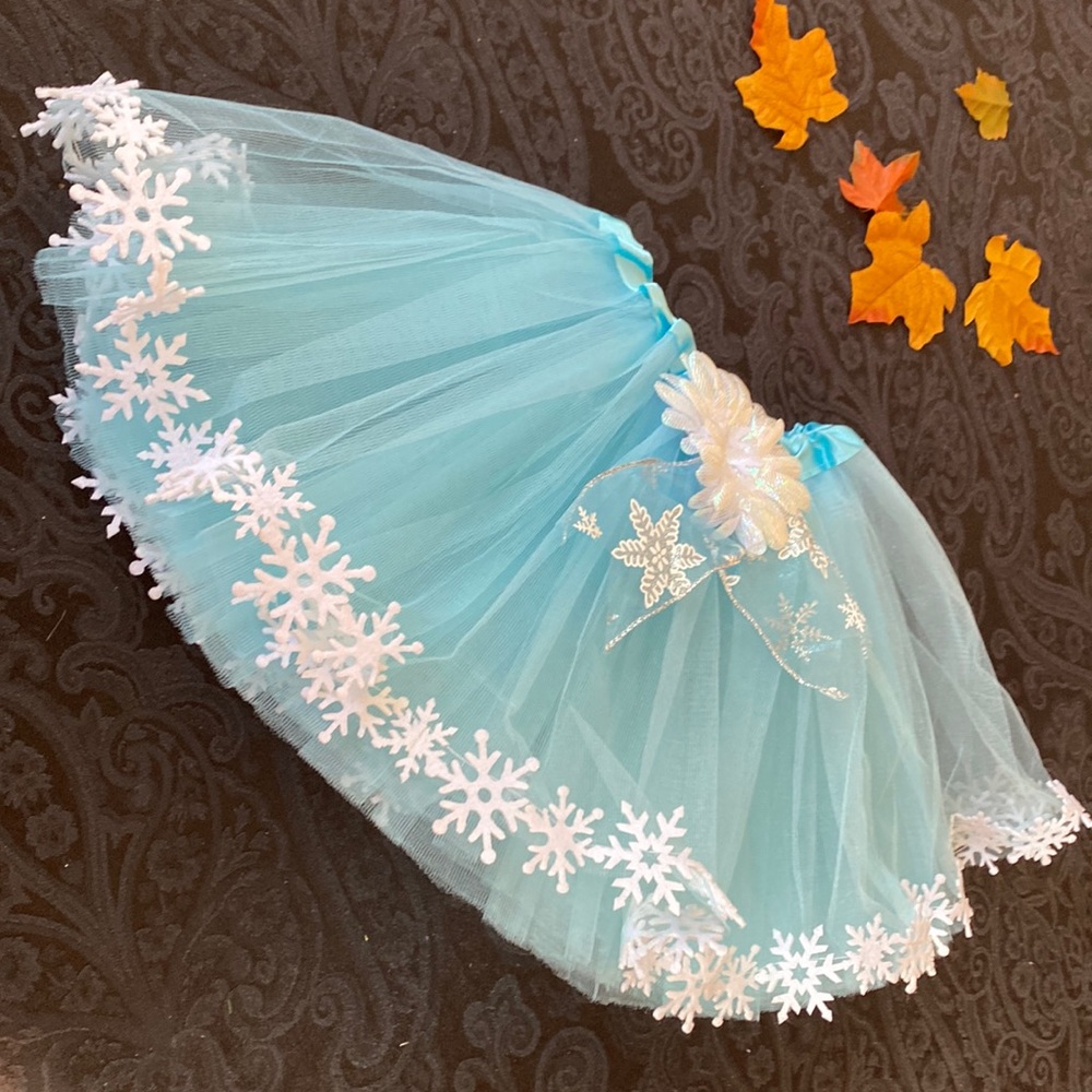 Snowflake little kids tutu - new!